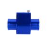 Blue Water Temp  Temperature Joint Pipe Gauge Radiator Hose Adapter