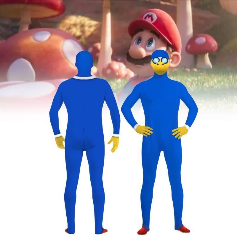 Vibrant Halloween Super Mario Bodysuit 3d Print Cosplay Costume For Adults And Kids