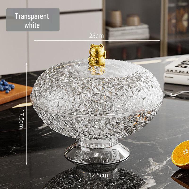 High-Footed Decorative Fruit & Snack Plate 01