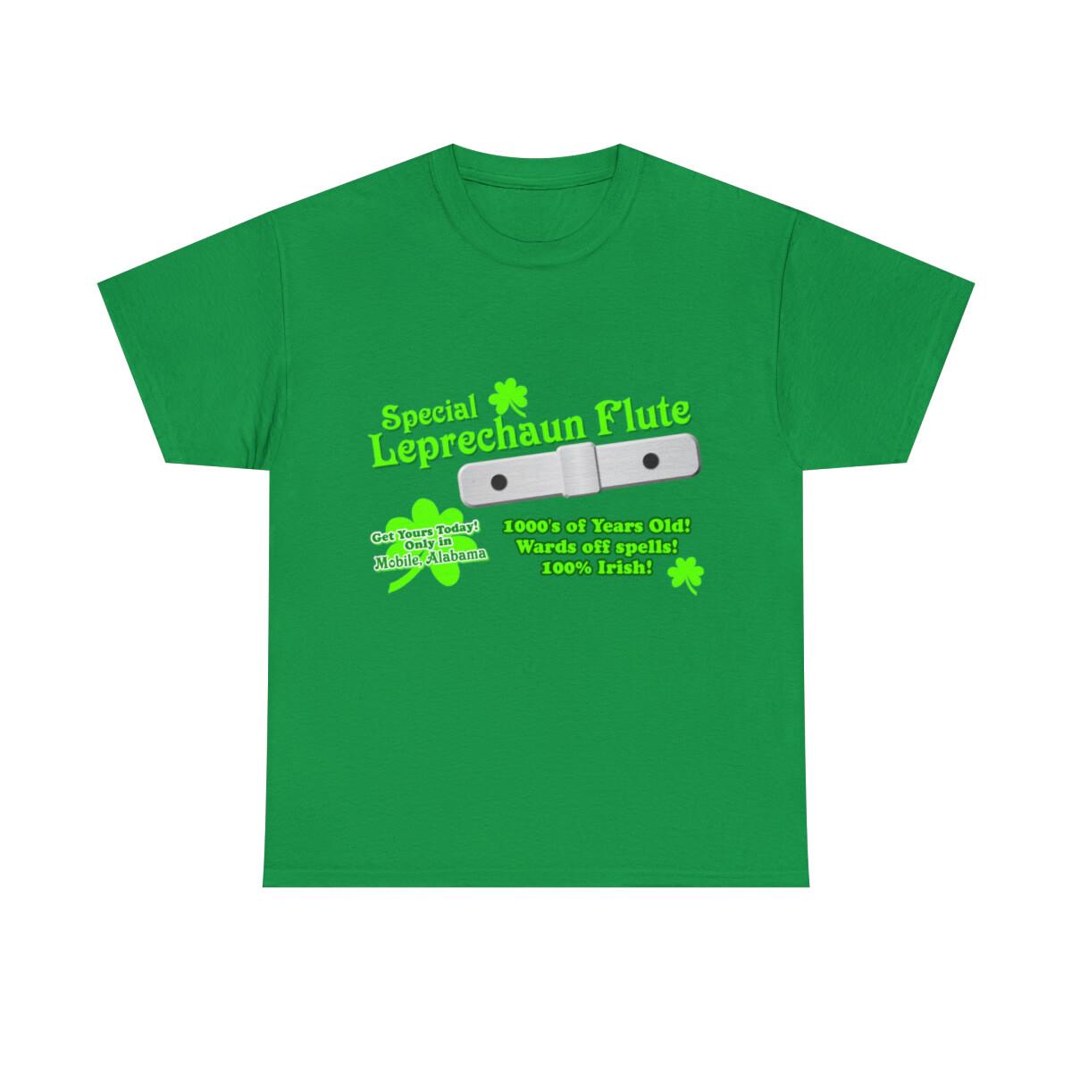 Special Leprechaun Flute St. Patrick s Day Graphic Tee Shirt L