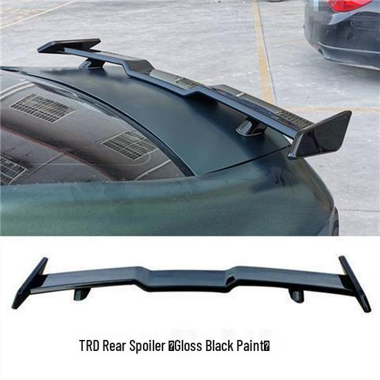 Toyota Camry TRD Sports Style Seagull Rear Wing Modification