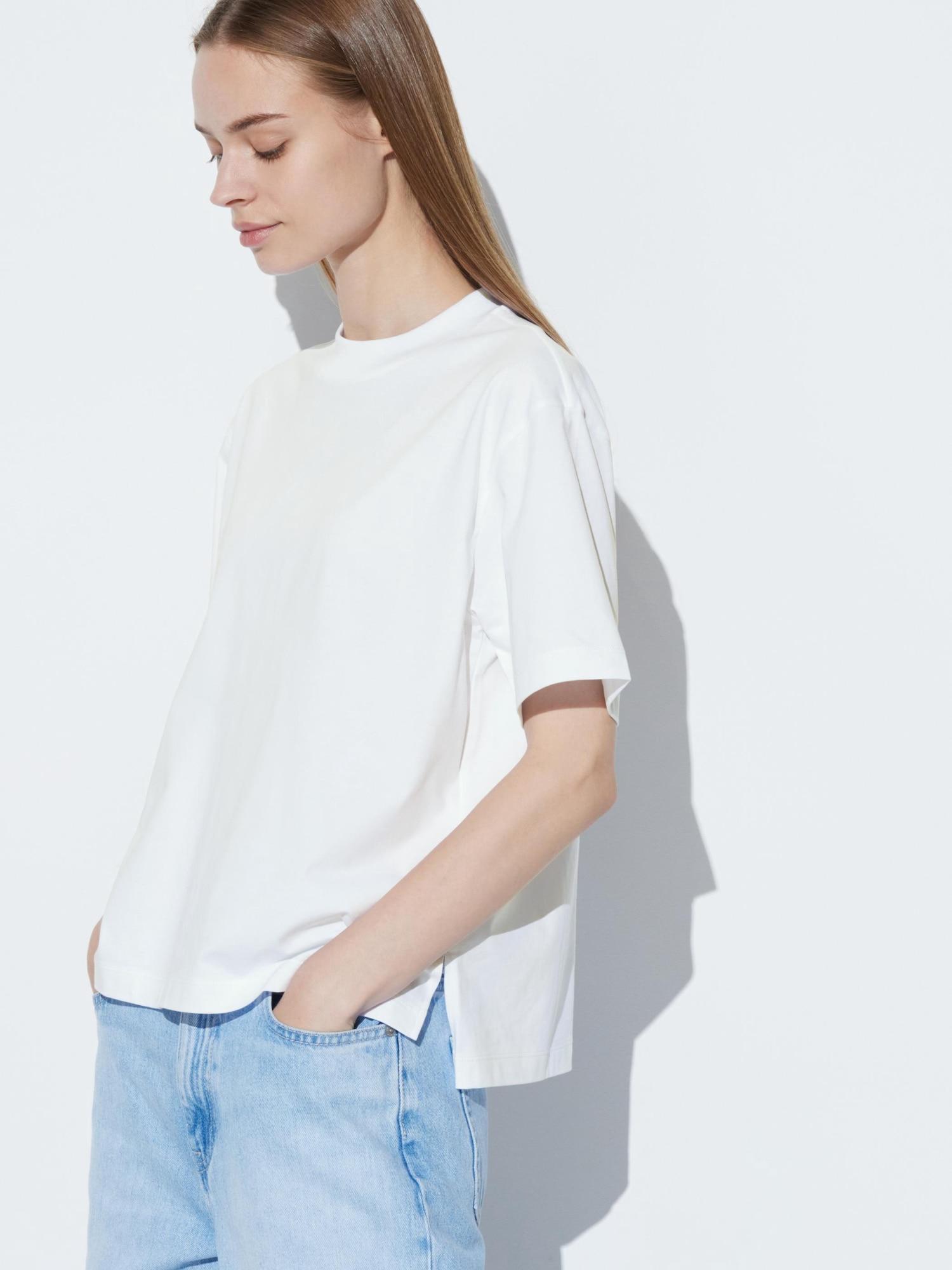

Футболка Uniqlo Japan Air RhyThm CoTTon с коротким рукавом 00 WHITE/M