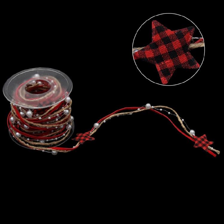 Decoration Sewing Craft Star Trim Ribbon Christmas Tree Decoration Fringe Trim