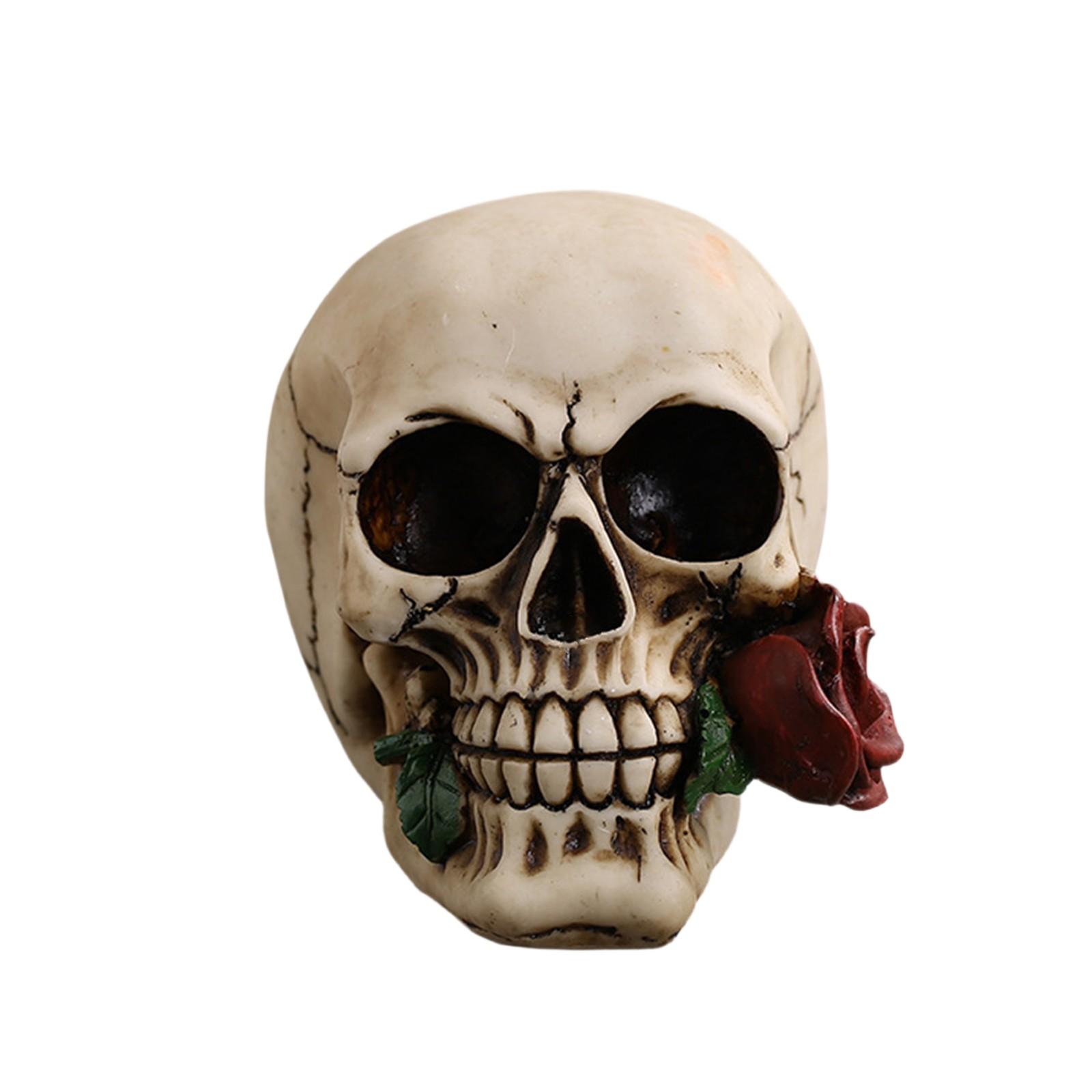 

Фигурка из смолы в виде розы One Size белый