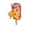 Luminous Cultural And Creative Metal Refrigerator Sticker