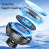ice-Cooling Wireless Car Charger Magnetic Air Vent Phone Holder For Magsafe iPhone 16 15 14 13 12 Pro Max Fast Charging Stand