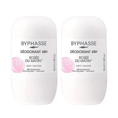 Roll-on Deodorant Rose Scent 48H 50ml X2
