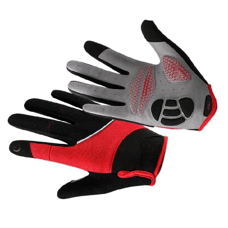 Cycling Gloves Nonsip Silicone Palm with Breathable Shock Absorption Padding For Professional Training And Commuting