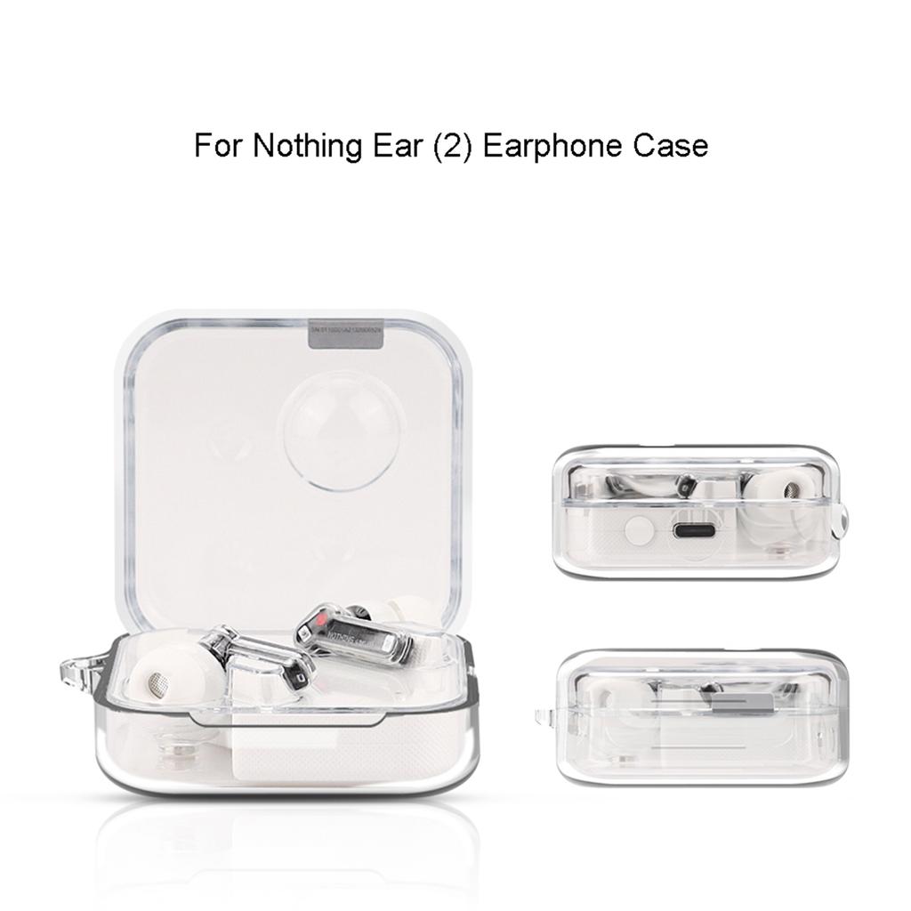 Suitable for Nothing Ear (2) Shockproof Headphone Sleeve Impact-resistant Soft Housing-Anti Dust Washable-Silicone Cover