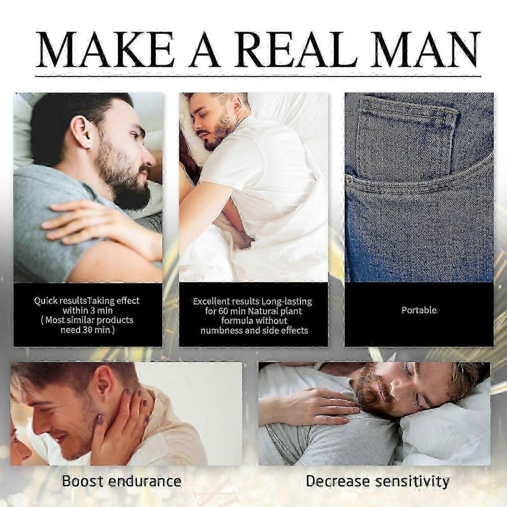 North Moon Men's Care Spray Men's Body Care Strong Vitality Physical And Mental Pleasure Massage Spray