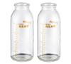 [Set of 2] Pigeon HospitalMaternity Baby Bottle (Direct Attach) 200ml KR-200 Clear