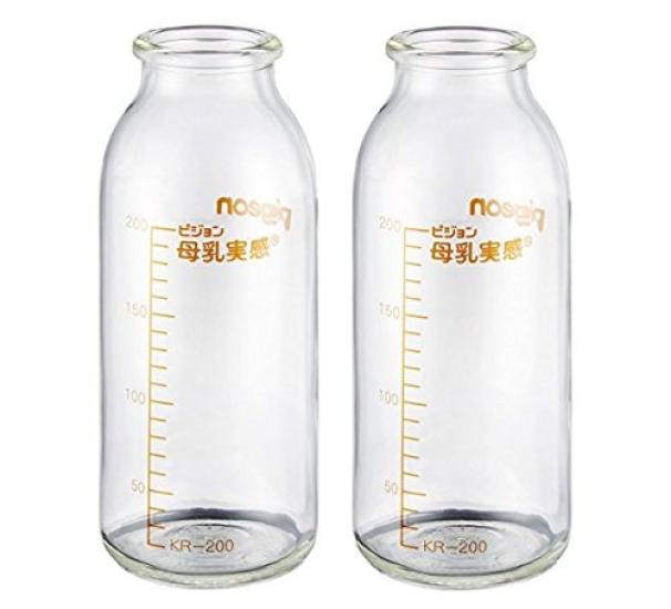 

[Set of 2] Pigeon HospitalMaternity Baby Bottle (Direct Attach) 200ml KR-200 Clear
