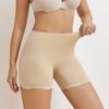 FINETOO Women's Lace High Waist Boyshorts Underwear Sexy Seamless Breathable Panties Girls Stretchy Belt Soft Short Lingerie