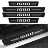 4pcs For Chevy Silverado 1500 Carbon Fiber Cab Door Sill Plate Protector Cover