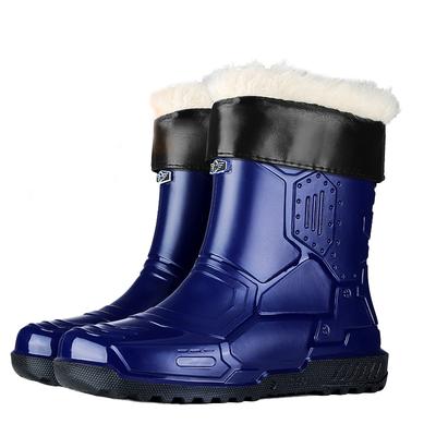 Outdoor Wärme Leichte Konstruktion Komfortfutter Landwirtschaft Regenstiefel Gummistiefel Herren