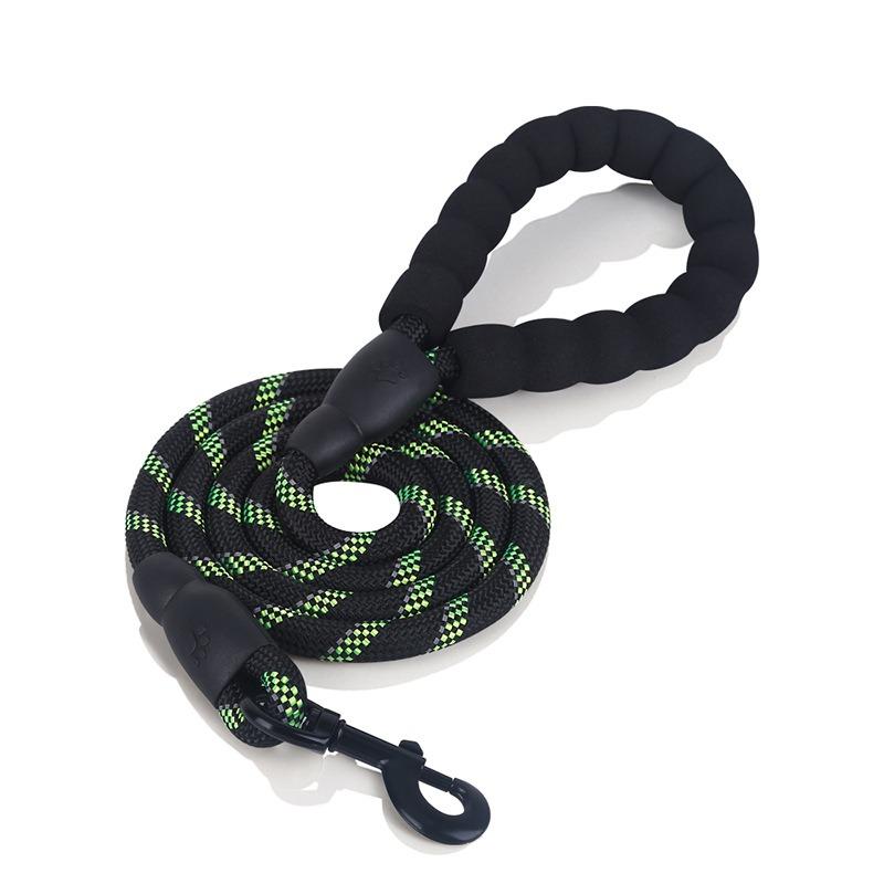 Pet Supplies: Reflective Round Rope, Nylon Woven Leash, Dog Explosion-proof and Dog Walking Rope