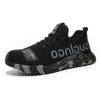 Fashion Sports Shoes Work Boots Puncture-proof Safety Shoes Men Steel Toe Shoes Security Protective Shoes Indestructible