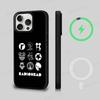 R-Radiohead Rock Band For Magsafe Magnetic Phone Case Cover For IPhone 11 12 13 14 15 16 17 Pro Max Plus