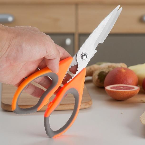 Stainless Steel Kitchen & Baby Food Scissors - Multipurpose for Chicken Bone & Refrigerator Use