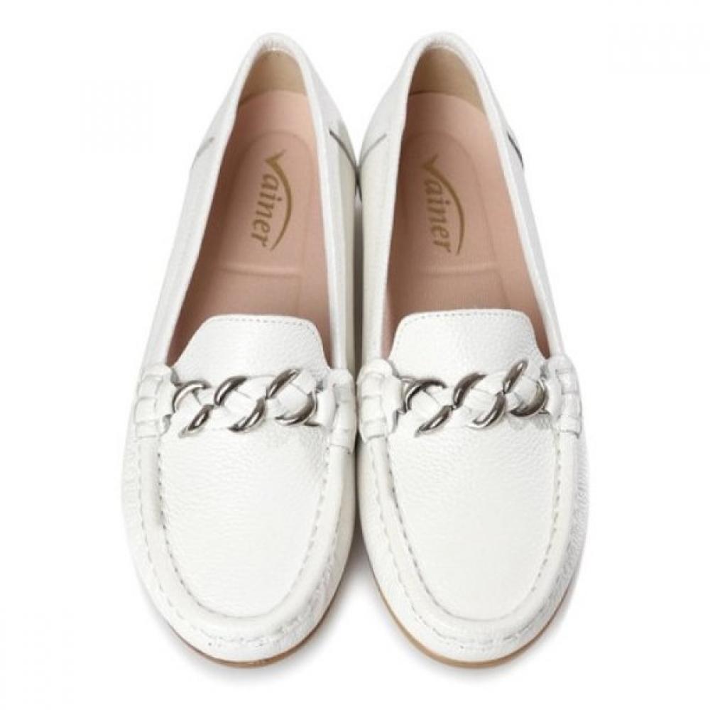 Vainer Women Loafers White 3y31