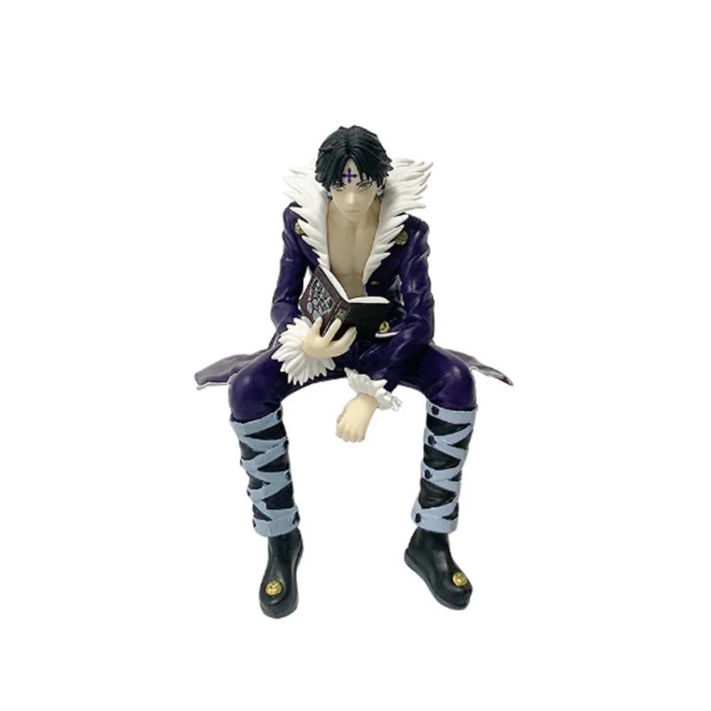11.5-14cm Hunter×Hunter Anime Figure Kurapika Action Figure Chrollo Illumi Hisoka Figurine Collection Noodle Stopper Model Toys