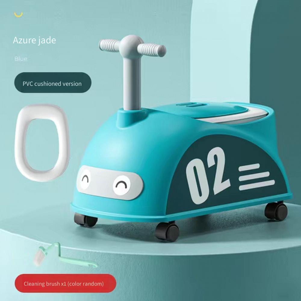 Sedile per Vasino Addestramento Bambini a Forma di Macchina, Grande Vasino Cartoon per Bambini e Bambine, Sgabello Vasino Giocattolo Regalo per Bambini Piccoli