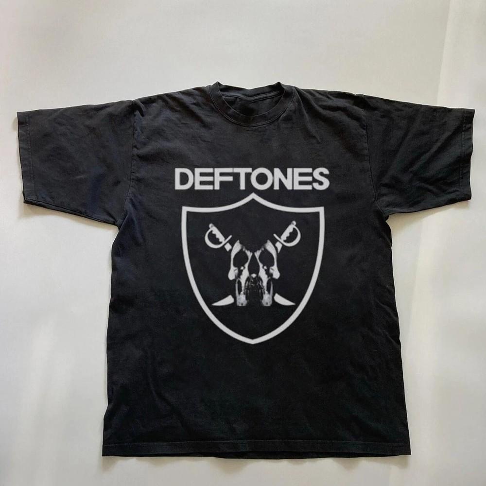 NEW Deftones Raiders T-Shirt  Unisex Black Cotton T-shirt Size S-5XL Unisex T-Shirt S
