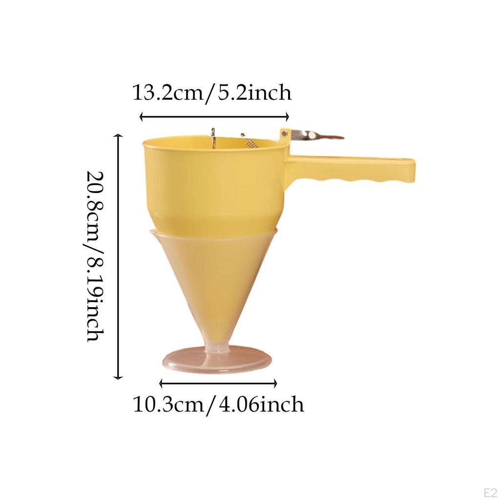 Røreutdeler, Konditoritrakt Kjøkkenredskaper Komfortabelt Håndtak Bakeverktøy Kake