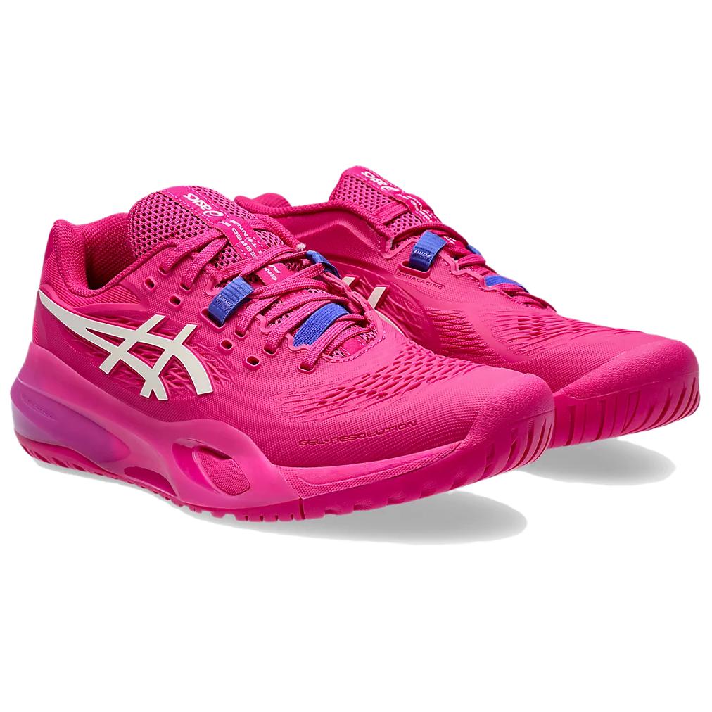 New Asics GEL RESOLUTION X Abrasion Resistant Low Top Tennis Shoes Women's Rose Pink 1042A279-700