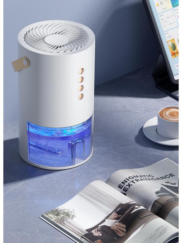 Dezumidificator Silențios Huinan și Purificator de Aer cu Ioni Negativi pentru Casă Dormitor