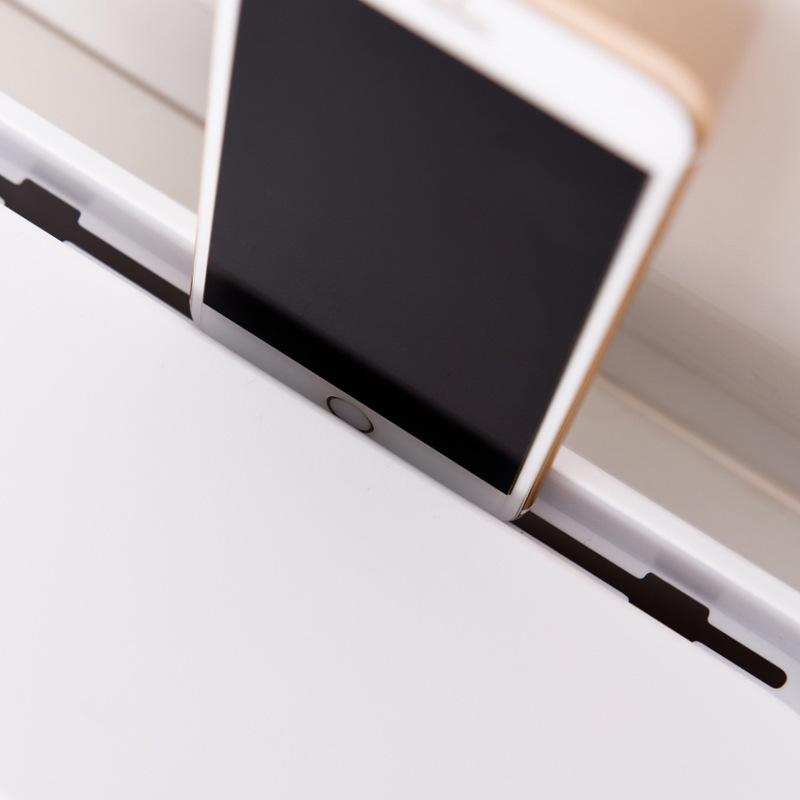 Large Cable Organizer Box: Plastic Power Outlet Storage & Management Solution for Desktops