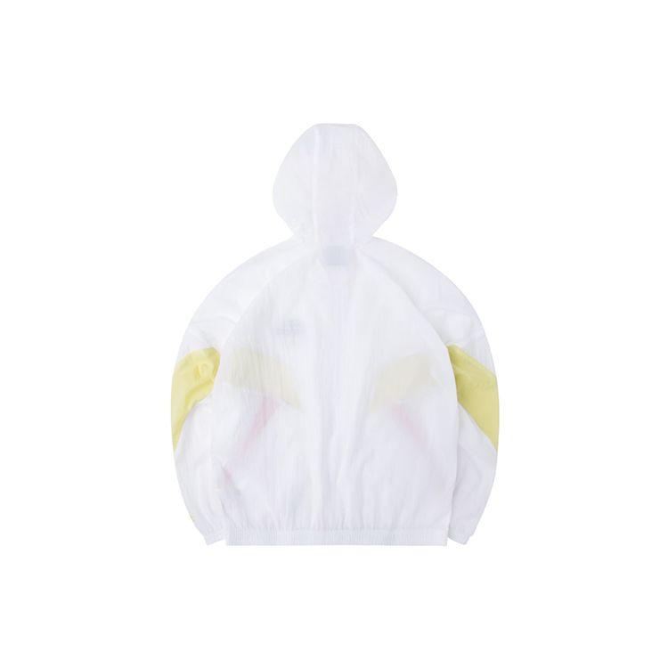 Li Ning Sports Fashion Series Loose Sports Long Sleeve Jacket Women Jacket White AFDQ264-2