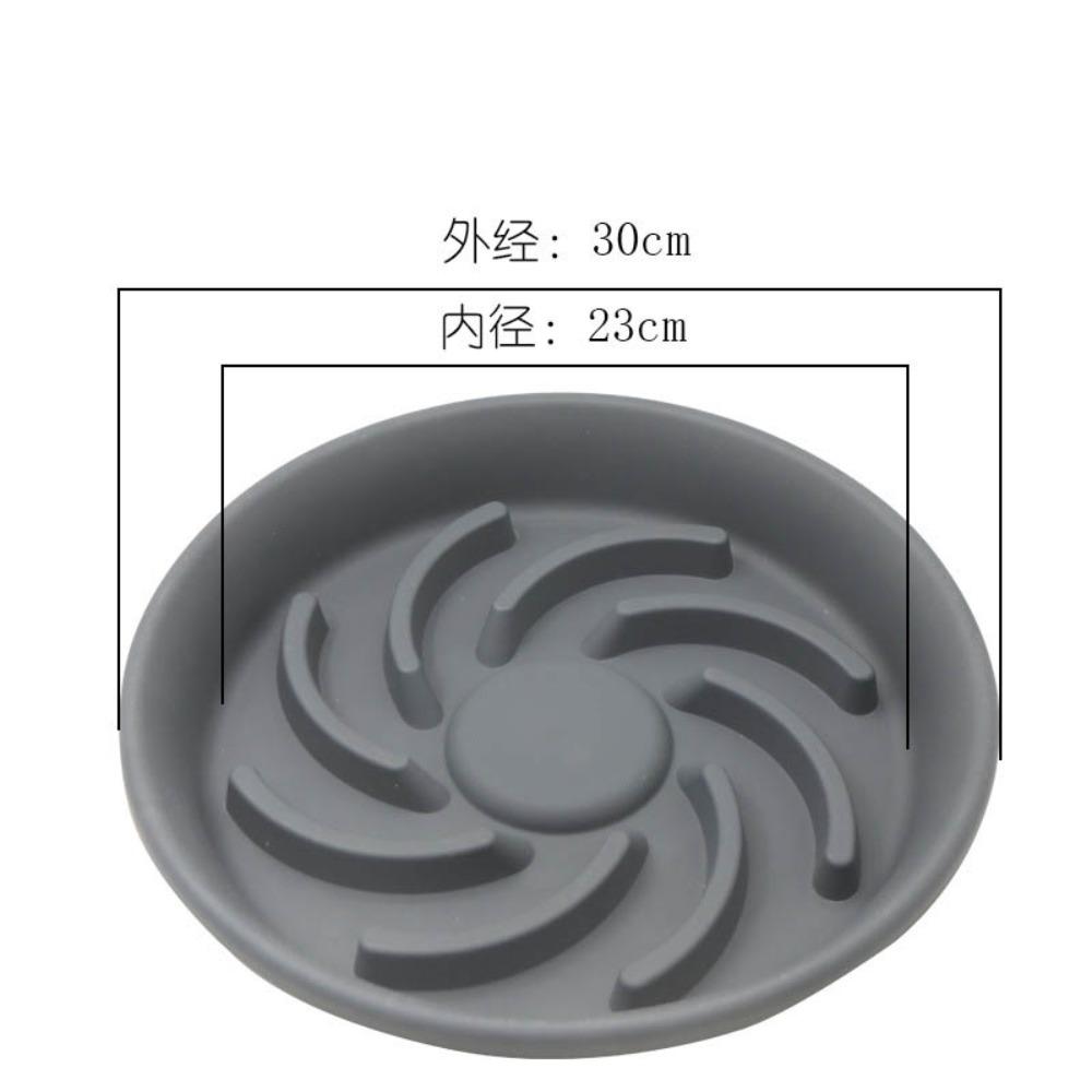 

Модный пластиковый поддон для цветочного горшка, дышащий, устойчивый к гниению корней, поддон для суккулентов, круговой поддон для соединения, дом серый
