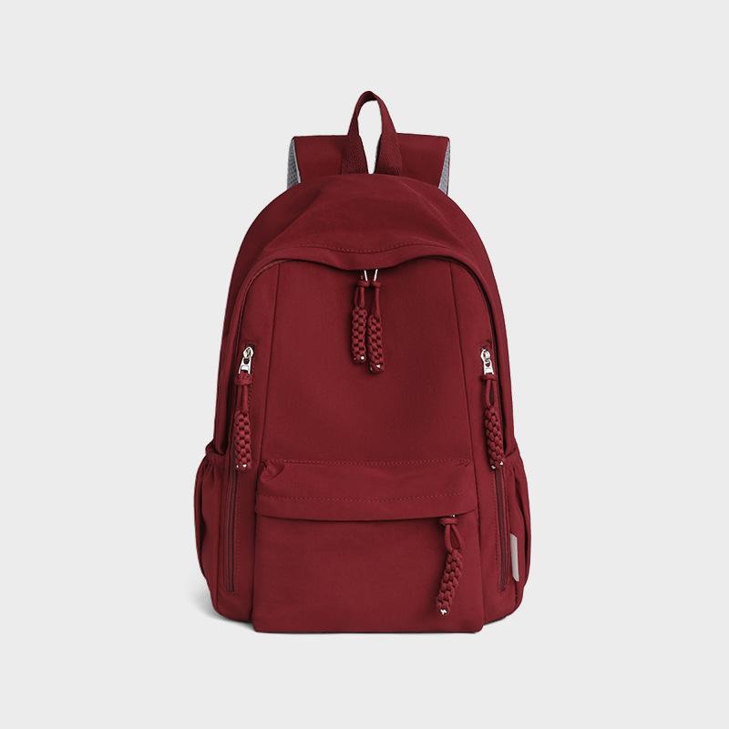 Backpack Women'S Fashion School Bag Junior High School Student College Student Large Capacity Computer Travel Backpack