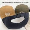 Berretto da Baseball Casual a Tesa Corta Traspirante a 5 Pannelli con Visiera Piatta Cappello da Sole con Ricamo di Lettere Berretto da Trucker in Cotone