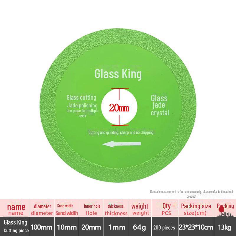 Diamond Tile Cutting Blade for Angle Grinders - Ceramic & Marble Chamfering Slice