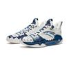 New Anta Frenzy 5 Pro Cushioning, Wear Resistant Low Top Basketball Shoes Men's White Blue 112421111S-5