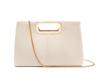 MUDUO 3-Way Clutch Bag for Women, Handbag, Crossbody Bag, Shoulder Bag, Fashionable Large Party Bag for Weddings, School Events, etc. (Ivory)
