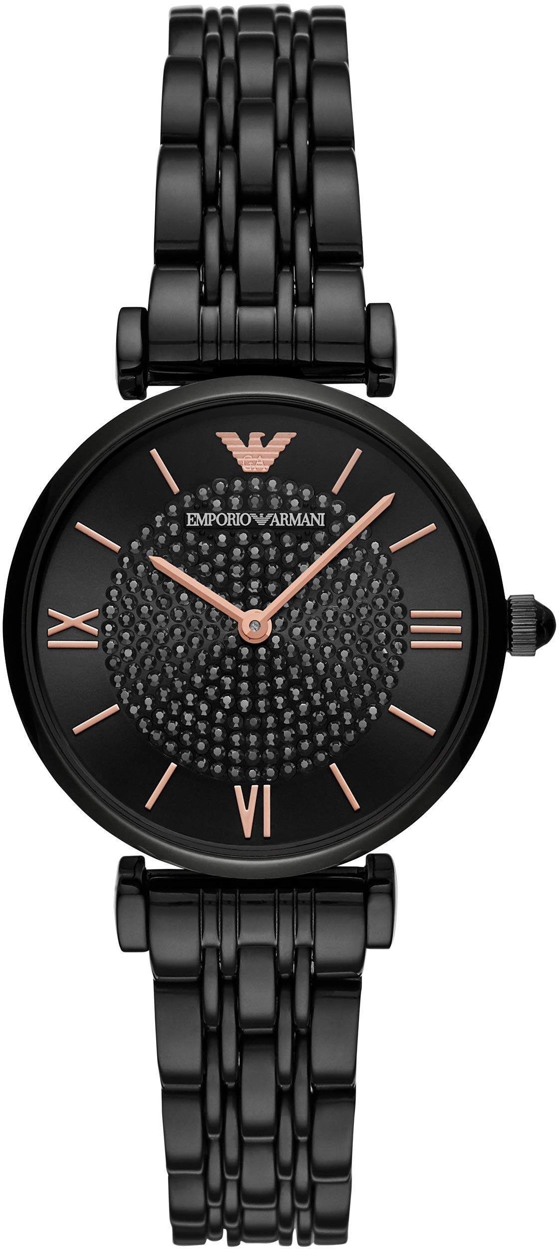 

Emporio Armani GIANNI AR11245 Officially Black T-BAR Women s Watch, Imported,