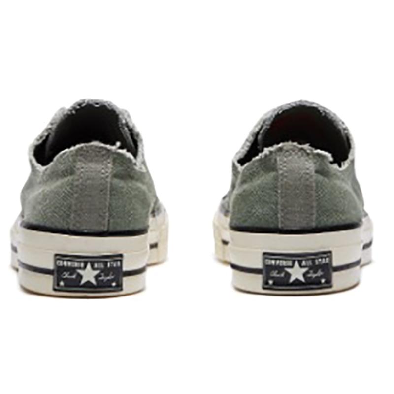 Converse 1970s Chuck Taylor All Star Comfortable and Versatile Low-Top Canvas Shoes Unisex Military Green
