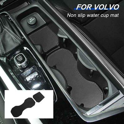 For Volvo XC60 S90 XC90 S60 V60 V90 Water Coasters Skid Resistant Interior Decoration Car Accessories