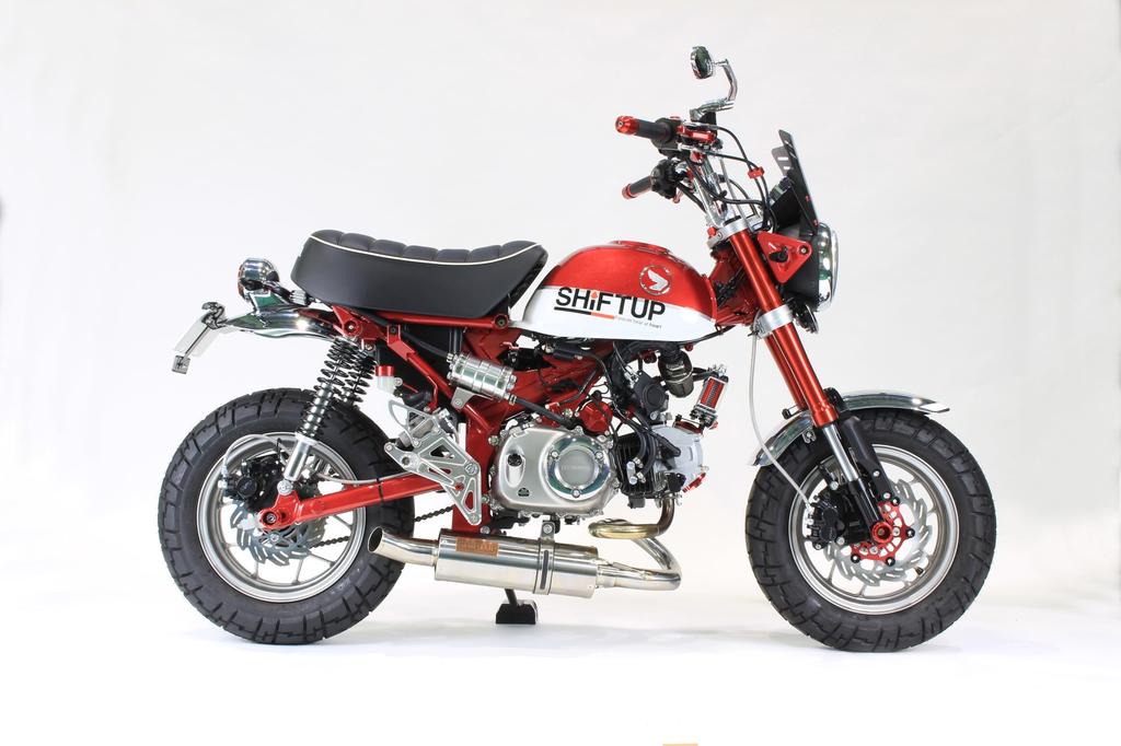 SHIFT UP Billet Cell Motor Cover Red MONKEY125 | MONKEY125