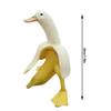Creative Art Banana Duck Garden Decoration Sculptures Yard Garden Decor Vintage Ornament Home Funny Garden Statues Accessories