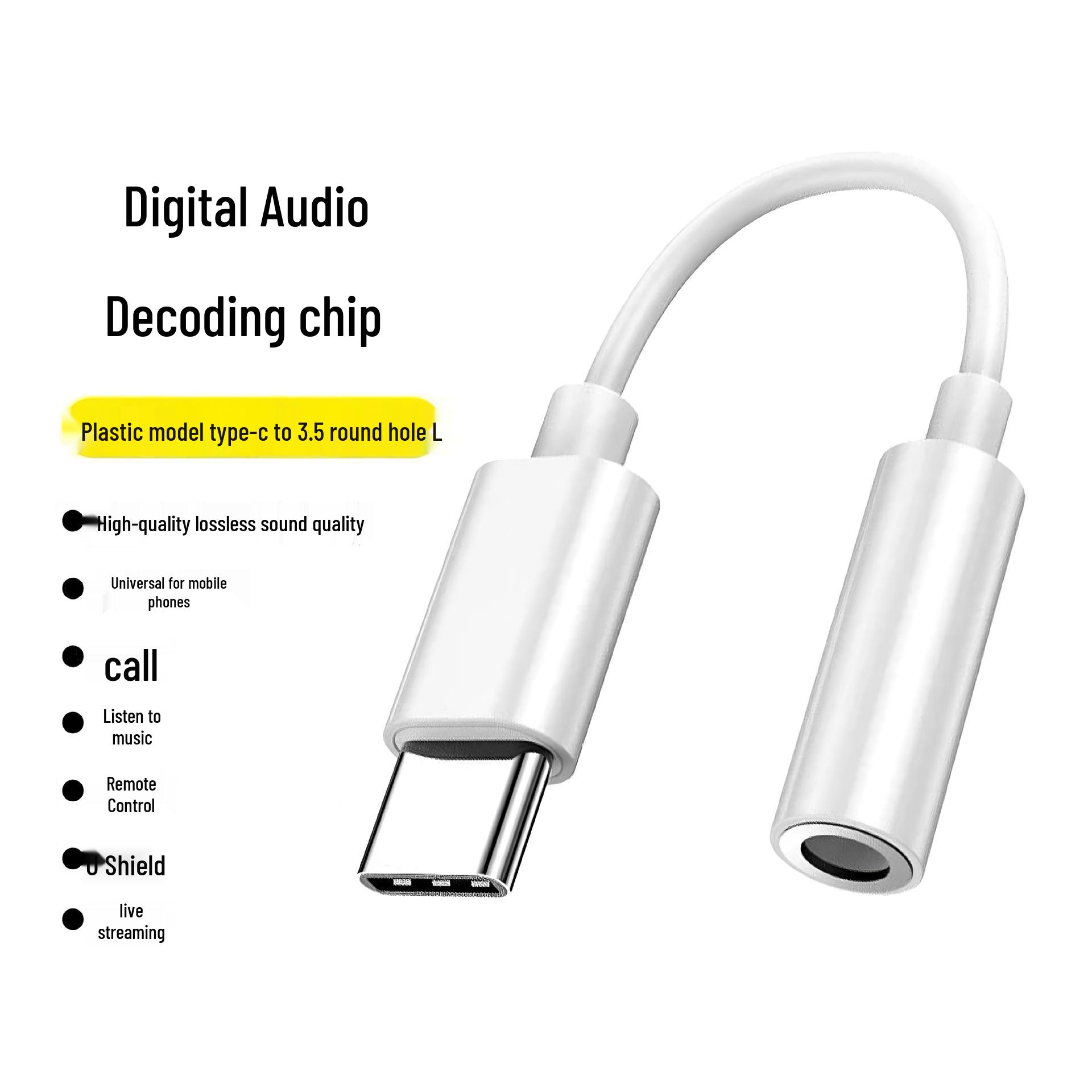 

USB-C до 3,5 мм аудіоадаптер для пристроїв Apple та Huawei