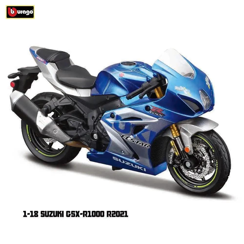 

Ббураго 1:18 KTM 990 GSX-R1000 YAMAHA Ducati 450F оригінальний авторизований симуляція сплав модель мотоцикла іграшковий автомобіль подарунок колекці