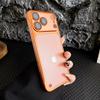 Luxury Matte Plating Borderless Case For iPhone 17 Air 16 15 14 13 12 Pro Max 17ProMax Ultra Thin PC PC Translunt Phone Cover