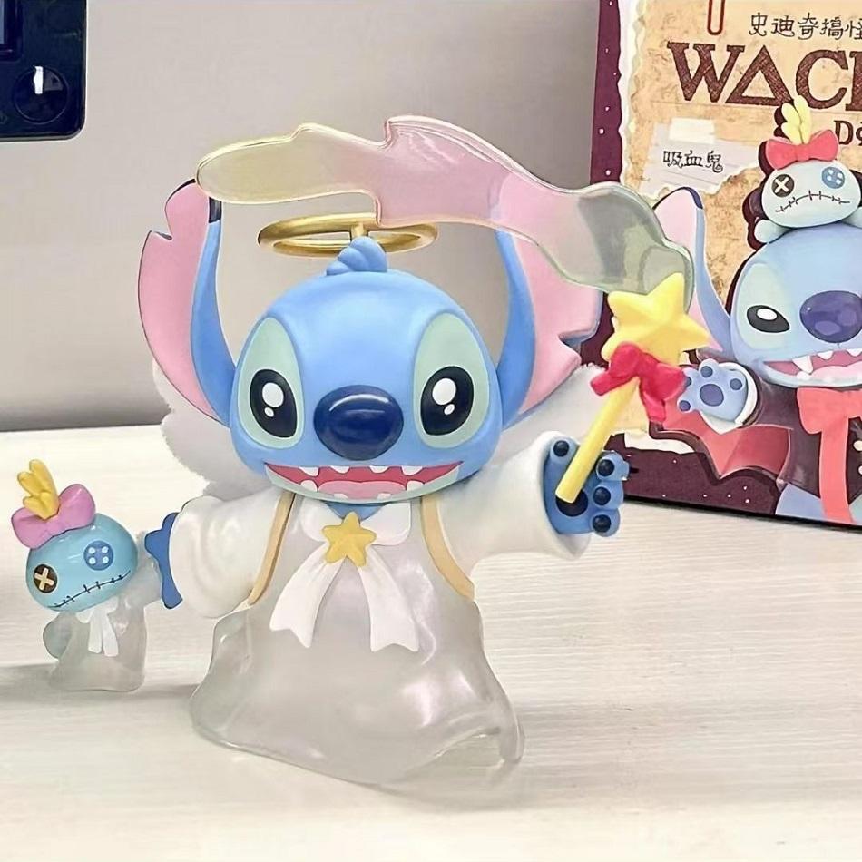 Latest Stitch Weird Diary Series Anime Figures Creative Cute Doll Statue Model   Plaything Kids Birthday Gifts