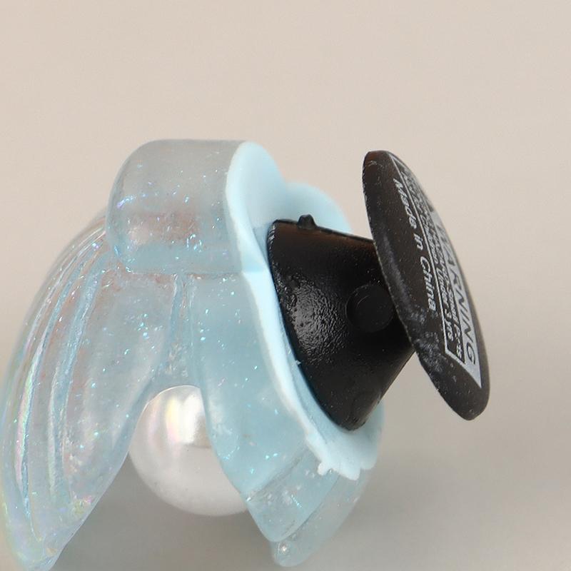 Blue Secret Starfish Shell Hole Shoe Buckle Accessories Decoration Removable Shoe Accessories For Girls Summer Shoes Diy Gift