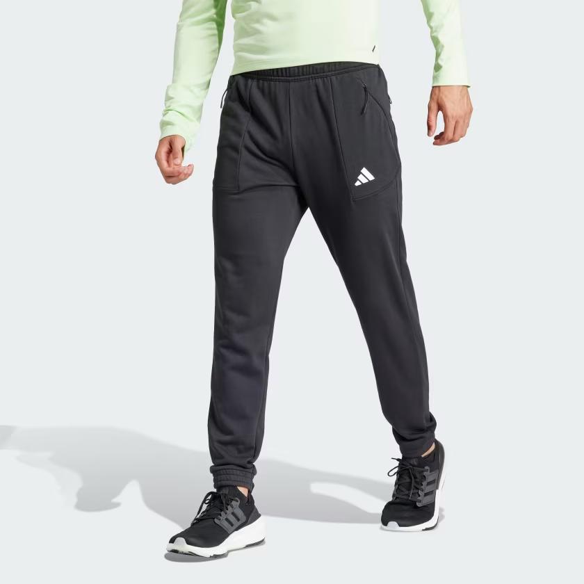 Adidas Pump Workout Pants Black/White Men Streetwear IT4310