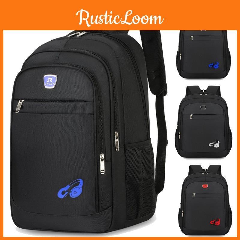 Print Pattern Earphone Travel Backpack Breathable Schoolbag Casual Fashion Gift